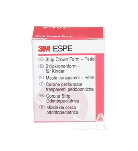 Pedodontic Aterior Strip Crown Form, URL-4 Laterals 5/Bx