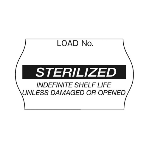 Comply Load Label For Sterilization Black 12/Ca
