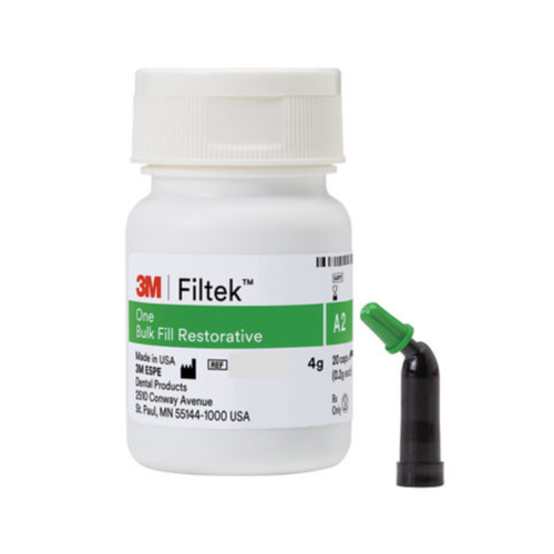 3M-Solventum, 3M Filtek One Bulk Fill Restorative, 4871C2, 20 - 0.2g Capsules, 4871C2
