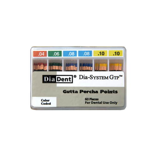 Diadent, DIA-SYSTEM Gutta Percha .12, #20, 60/Box, 142-612
