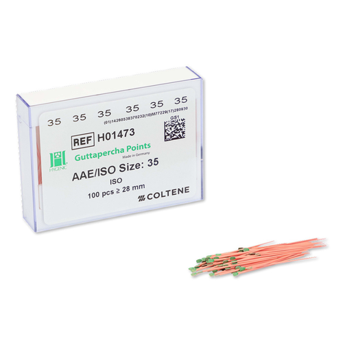 Coltene, HYGENIC Guttapercha Points Top color AAE/ISO 35 100 pc., H01473