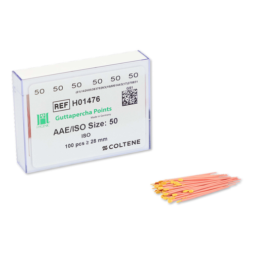 Coltene, HYGENIC Guttapercha Points Top color AAE/ISO 50 100 pc., H01476