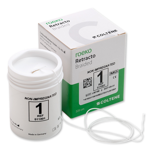 Coltene, ROEKO Retracto, Braided, Non-Impregnated, 1 fine, 1 pc, 511001