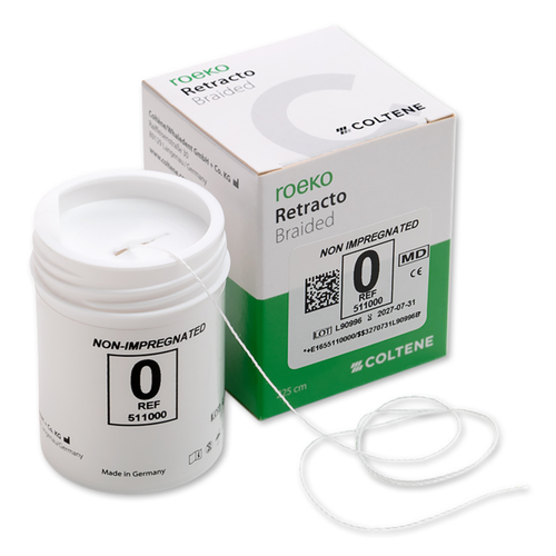 Coltene, ROEKO Retracto, Braided, Non-Impregnated, 0 x-fine, 1 pc, 511000
