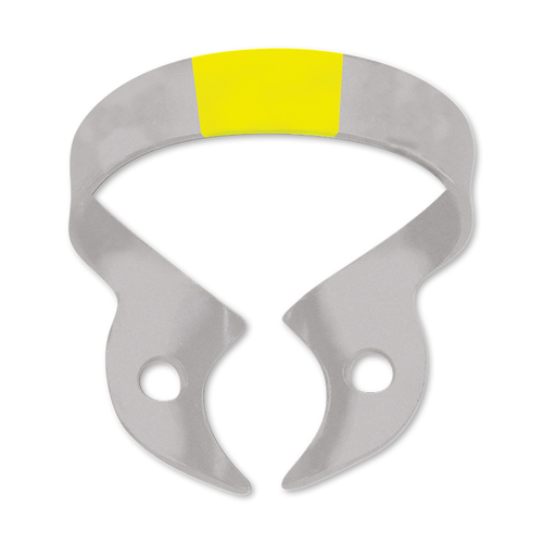 Coltene, HySolate FIESTA Color Coded Matte Finish Wingless Clamp #W8 General Purpose, Upper Molar Clamp, 1 pc, H02798
