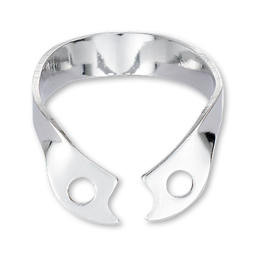 Coltene, HySolate Gloss Finish Wingless Clamp #W00 - Upper & Lower Premolar, Anterior, 1 pc, H02769