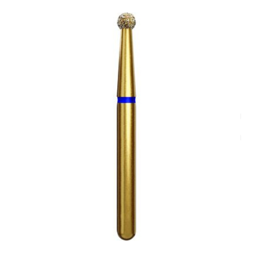 Coltene, Alpen Multi-Use Multilayer Diamond Instruments, FG, Medium, Blue, Round, # 801, 60031874