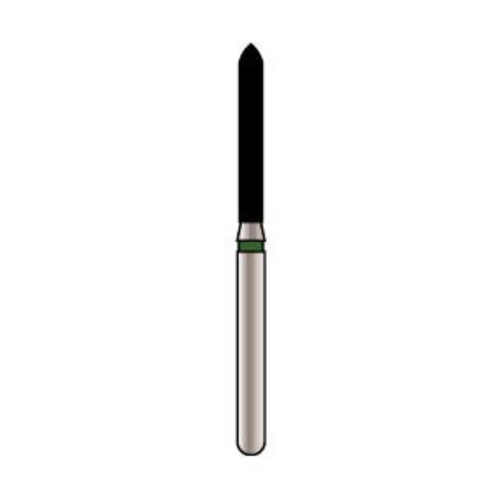 Coltene, Alpen x1 Single Use Diamond Burs, FG, Coarse, Green, 25/Pack, X879KC014