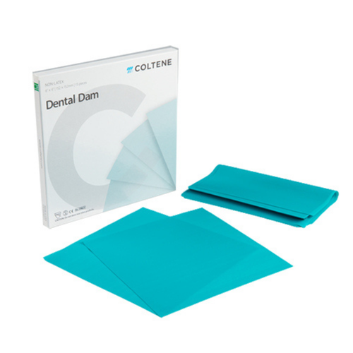 Coltene, HySolate Flexi-Dam Sample Non-Latex Teal, 6" x 6" (152 x 152 mm), 1 pc, H00724
