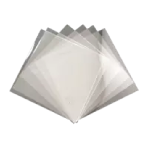 Buffalo Dental, Pkg. of 25, .100" x 5"x5" Tray Material, Clear, 31110