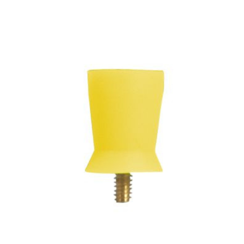 AllPro, Allpro Prophy Cup Long Screw Pointed Polisher Yellow, 12/Pack, L108-Y-12