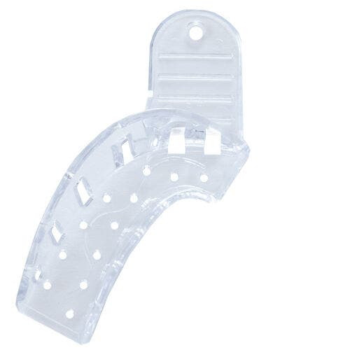 House Brand Clear Impression Trays, #8 Quad Upper L / Lower R, 12/Pkg