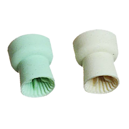Young, 4 Web Snap On Prophy Cup Soft Green Box of 144, 530414