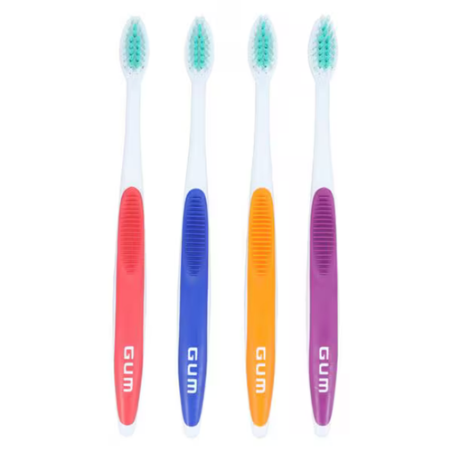 Sunstar, GUM Dome Trim Manual Toothbrush Adult Compact Soft 12/Bx, 457PC