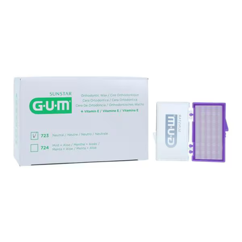 Sunstar, GUM Ortho Wax 24/Bx, 723PD