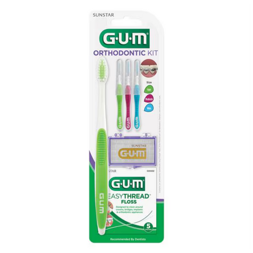 Sunstar, Ortho Toothbrush Kit 12/Bx, 124PQ