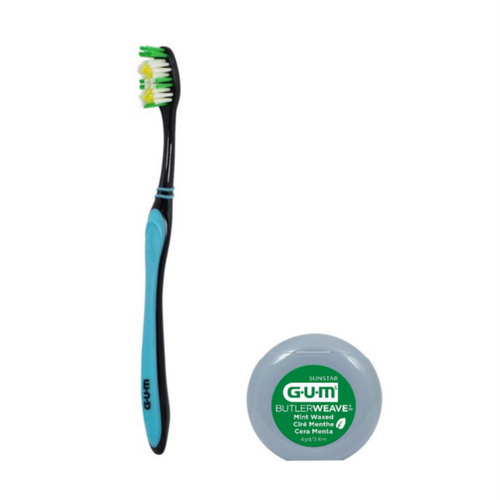 Sunstar, GUM Multi-Clean Toothbrush Bundle 144/Bx, KIT135P