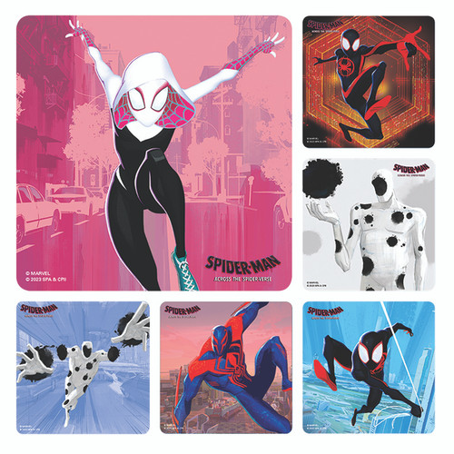 Kids Stickers Spider-Man Across The Spider-Verse 100/Box