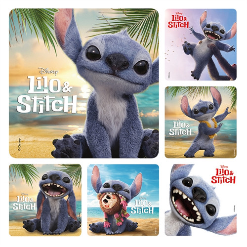 Kids Stickers Lilo And Stich Live 100/Box