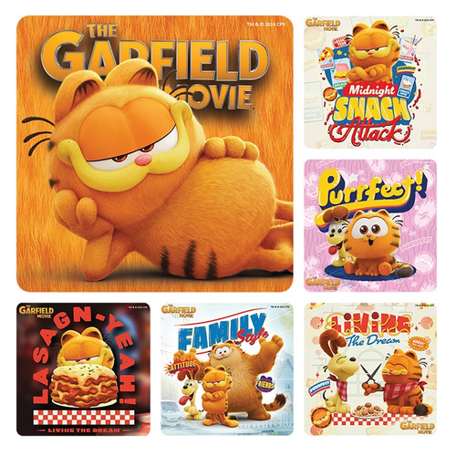 Kids Stickers Garfield 100/Box