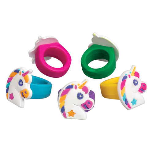 Kids Jewelry 1" Unicorn Ring 36/Box