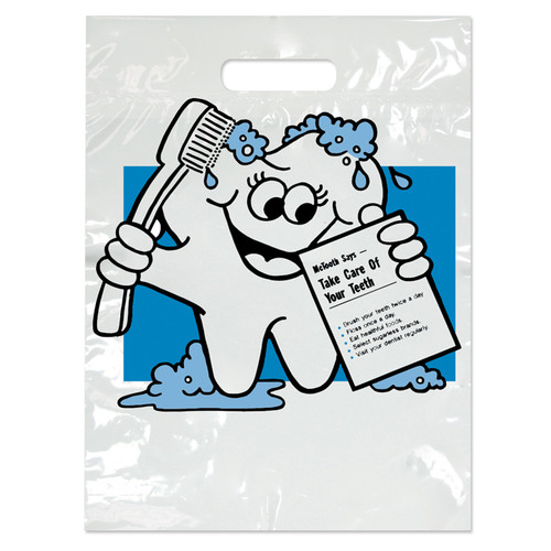 Plastic Bags Small Mctooth 100/Box