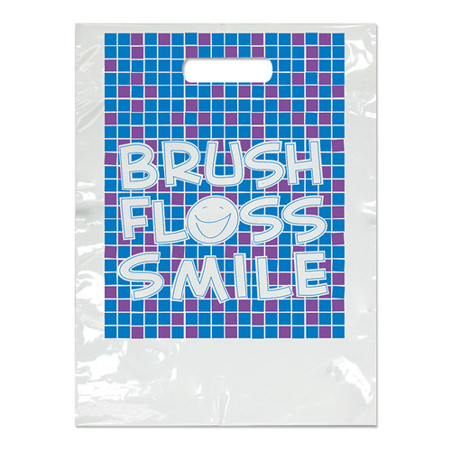Plastic Bags Small Brush Tile 100/Box