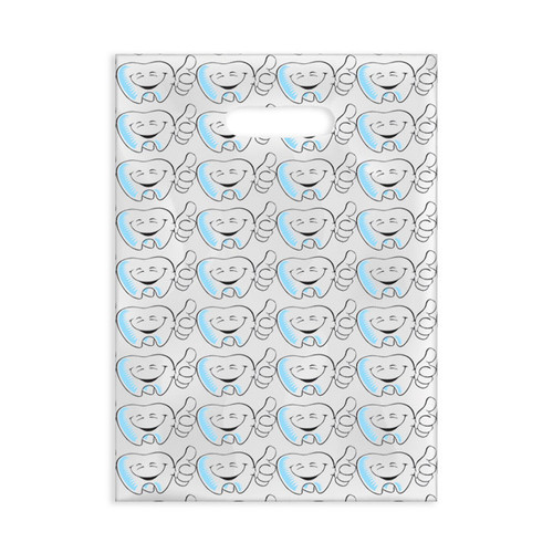 Plastic Bags Thumbs Up Scatter 100/Box