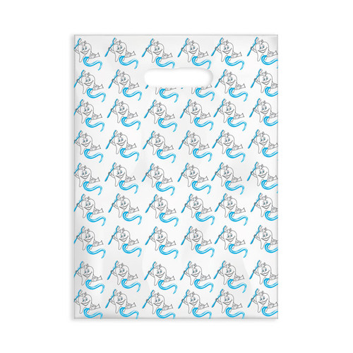 Plastic Bags Mctooth With Toothpaste Scatter 100/Box