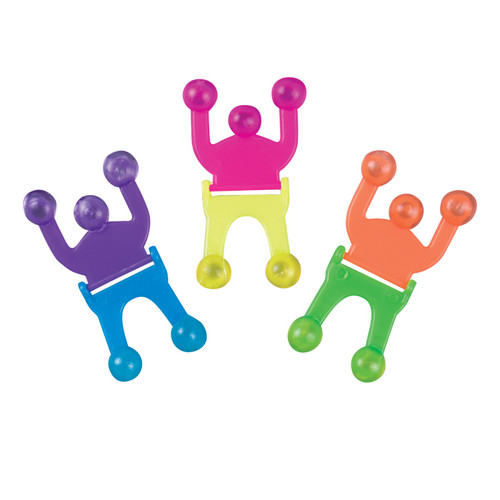 Kids Toys 2.5" Sticky Ninja Crawlers 72/Box