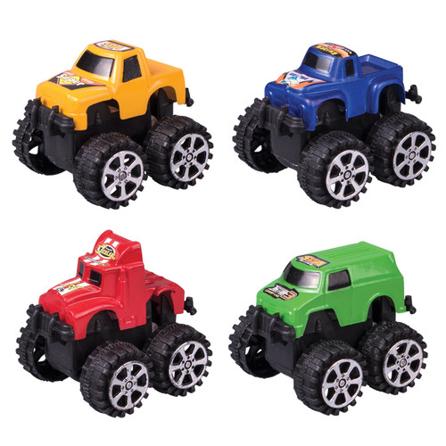 Kids Toys 3" Monster Trucks Assorted Colors 36/Box