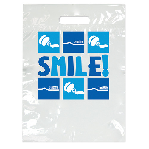 Plastic Bags Large Smile! 100/Box
