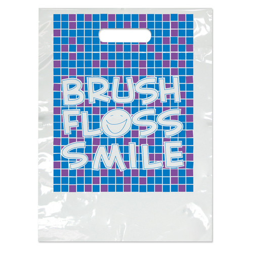 Plastic Bags Large Brush Tile 100/Box