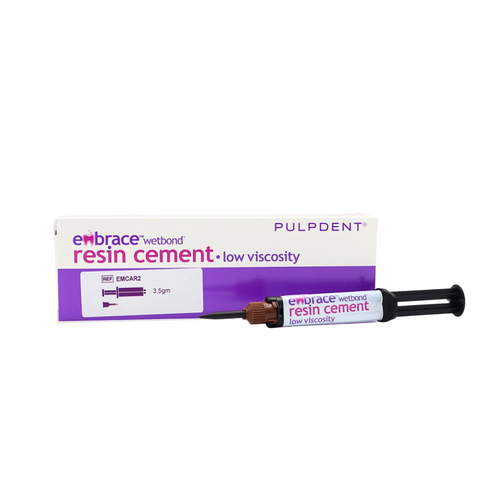 Embrace WetBond Resin Cement low viscosity automix syr Refill 3.5 gm (Pulpdent - EMCAR2) - exp. 07/2026