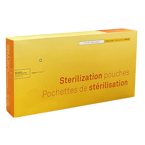 Aurelia Self-Sealing Sterilization Pouches, Class 4, 2.5" x 4", 200/Box