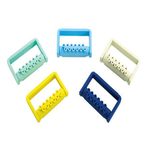 Pac-Dent, Plastic Bur Dispenser, Light Yellow (8FG + 4RA), 201LY