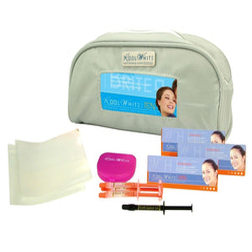 Pac-Dent, Kool White 15% carbamide peroxide tooth whitening kit, KW-800