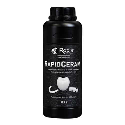 Pac-Dent, Rodin RapidCeram, Shade A1, 600g Bottle, 24062