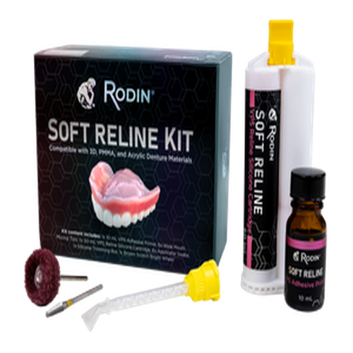 Pac-Dent, Rodin Soft Reline Kit, Applicator Swabs Refill, 100 pack, 240012