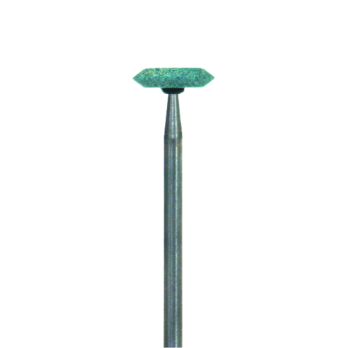 Shofu, Dura-Green Stones, 12/Pack, HP,Knife Edge, KN6-HP, ISO # 100, 12/Pkg, 0028
