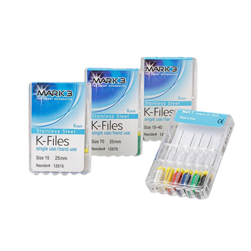Mark3, K-Files 31mm #15 6/Pack, 100-13115