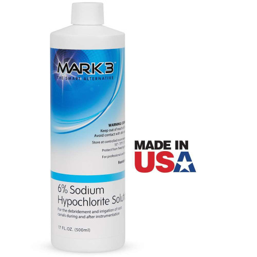 Mark3, Sodium Hypochlorite Solution 6% 17oz. Bottle, 100-5974