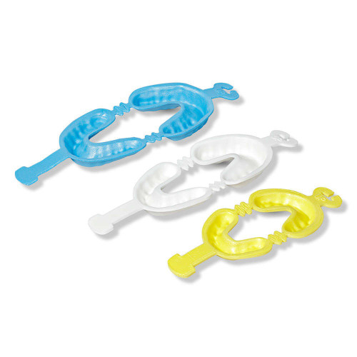 Mark3, Fluoride Trays Large Dual Arch Blue 100/Pack, 100-8823
