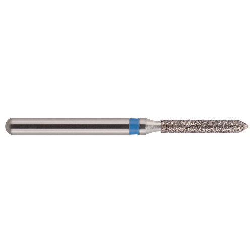 Mark3, Blue Streak Diamond Burs Beveled Cylinder 885.012 Coarse Green 5/Pack, 100-D-885-012C