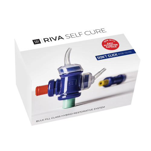 SDI, Riva Self Cure HV Capsules Regular Set Shade A3 Extra Light Yellow 50/bx, 8630003