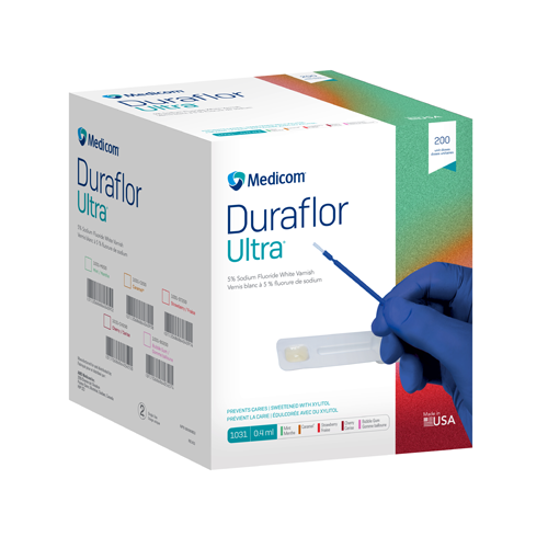 Duraflor Ultra Varnish, 0.4mL, Unidose, 200/Box, Mint