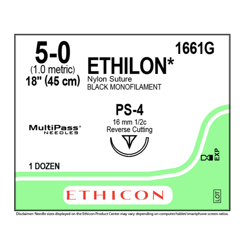 Ethilon Suture12/Box  (J&J - 1661G) - exp. 10/2026