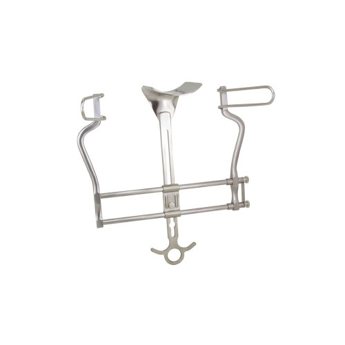 Miltex, Balfour Ab Retractor 7-1/4 Spread, Blds 3-3/4 Deep, 11-428
