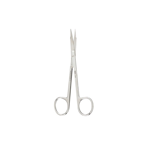 Miltex, Goldman-Fox Scissors, 5-1/8, CVD, 1 Serrated Blade, 5-320