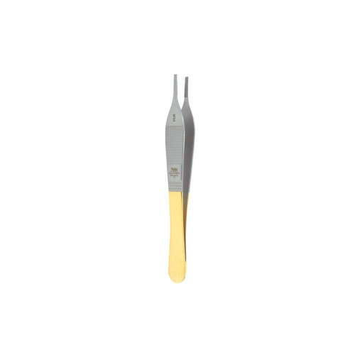 Miltex, Brown-Adson Tissue Forceps 4-3/4, TC, Straight, 6-124TC
